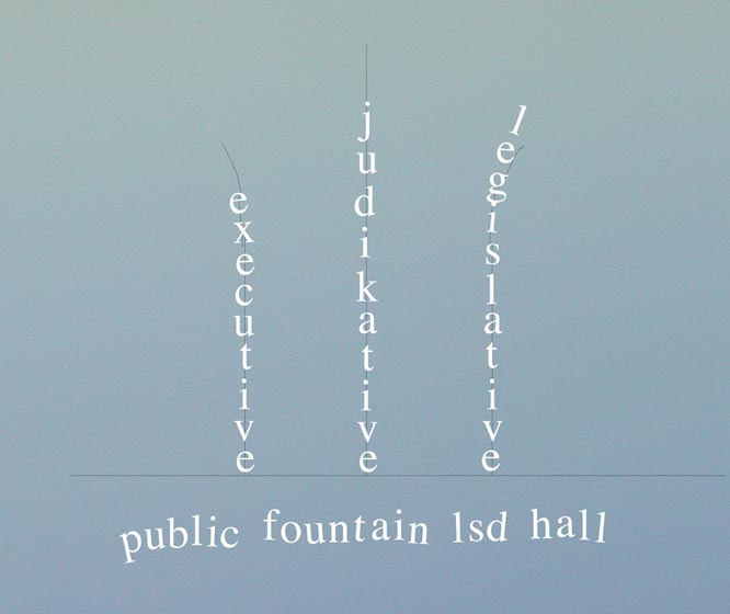 executive - judicative - legislative